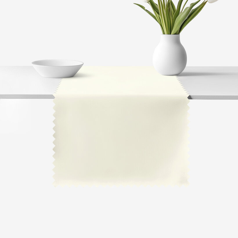 Tischläufer Teflon - creme