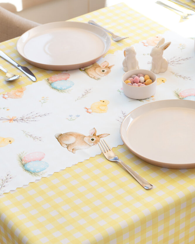 Ostern Teflon-Tischläufer - Frohe Ostern