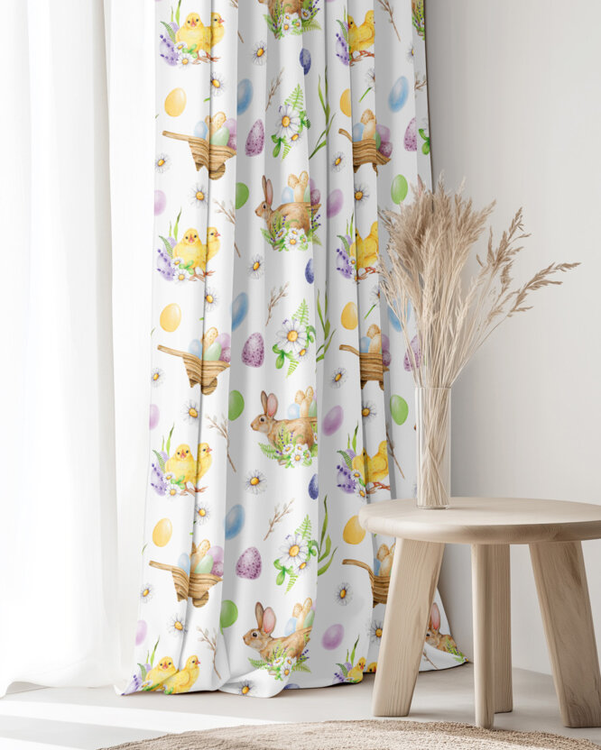Ostern Dekorativer Vorhang – Ostersymbole