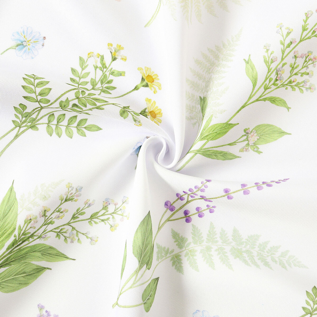 Teflonstoff für Tischdecken - Waldblumen