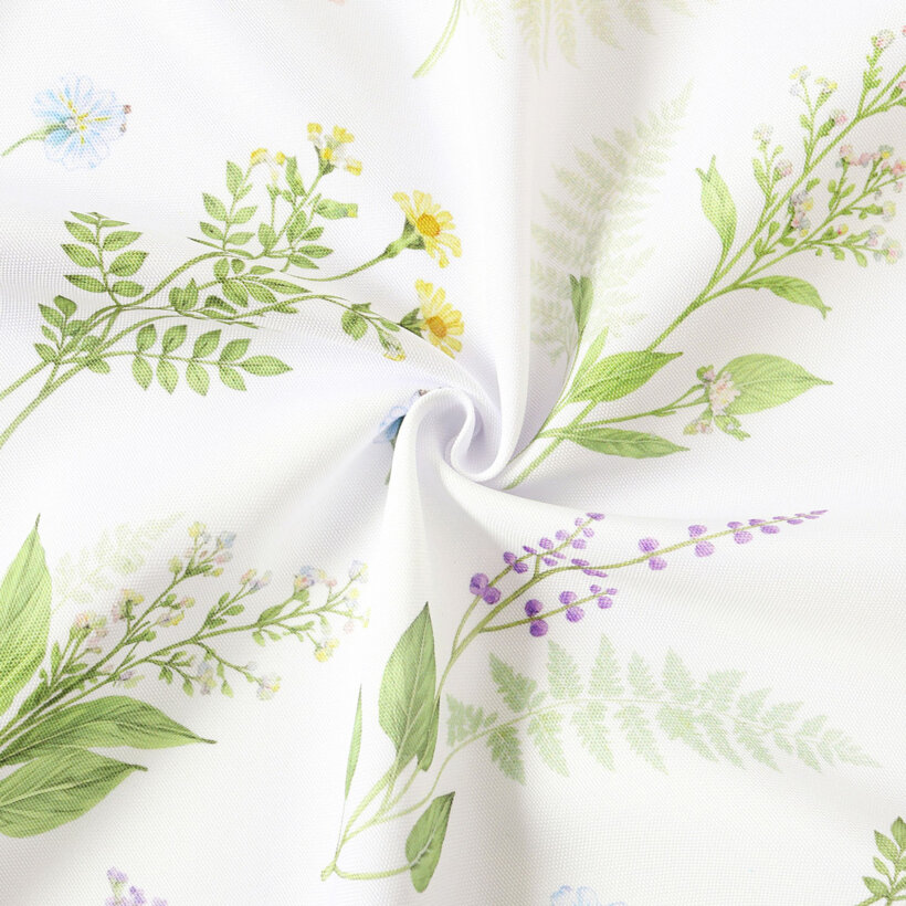 Teflonstoff für Tischdecken - Waldblumen