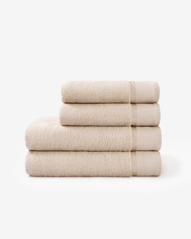 Frottierhandtuch/Duschtuch Soft - beige