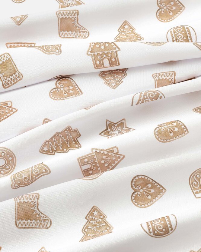 Weihnachtlicher Dekorativer Kissenbezug - Lebkuchen