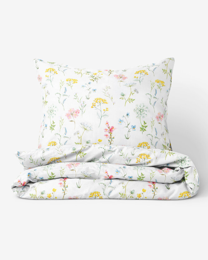 Bettwäsche aus Baumwolle Deluxe - blühender Frühling