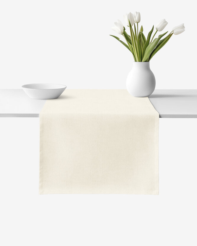 Tischläufer Malaga - creme