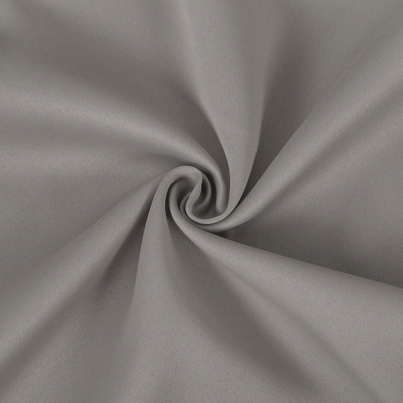 Verdunkelungsstoff Blackout mit Satin-Glanz - grau