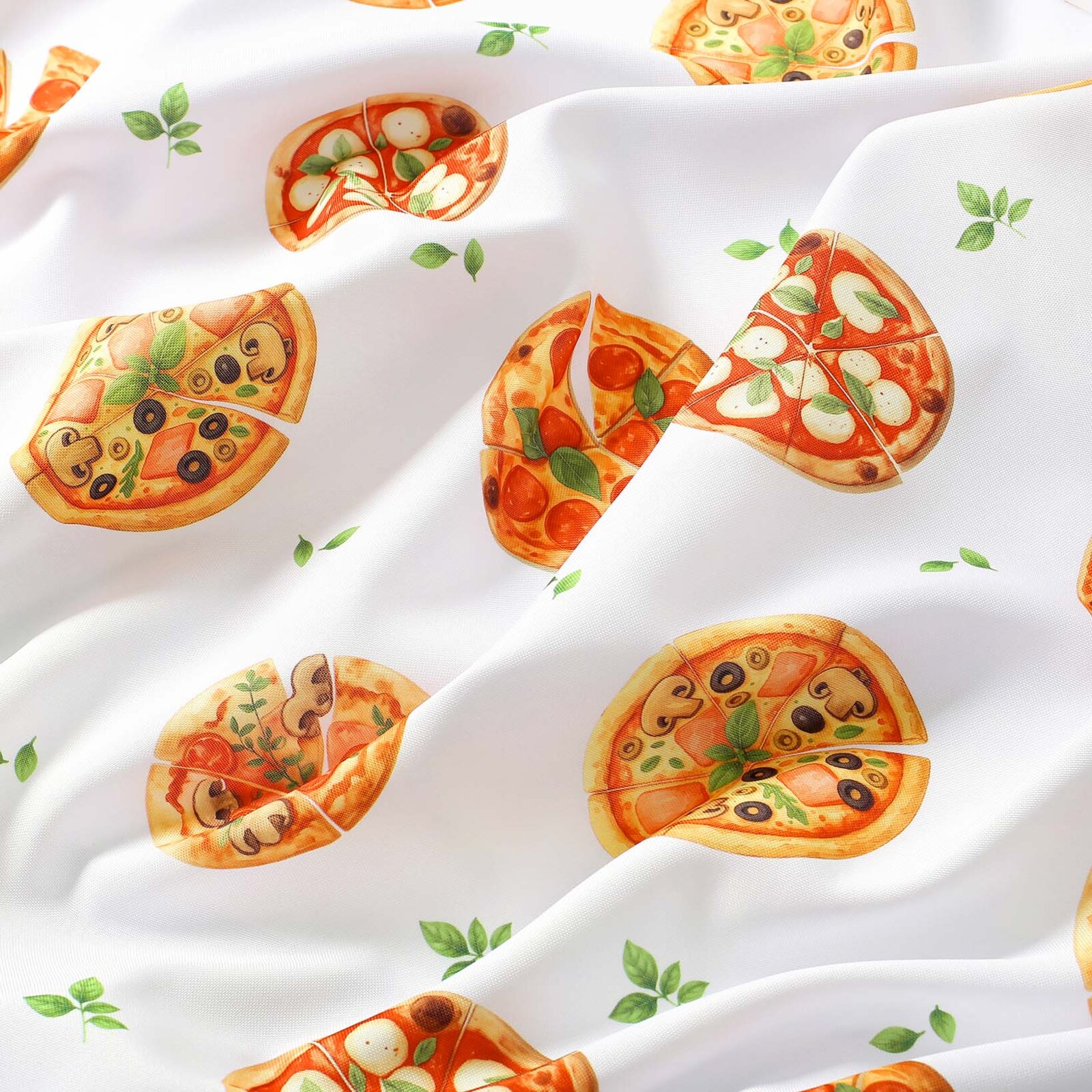 Dekorativer Kissenbezug - köstliche Pizza