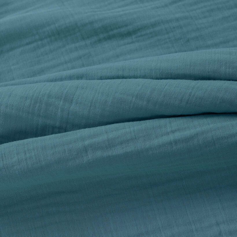 Musselinstoff – petrol