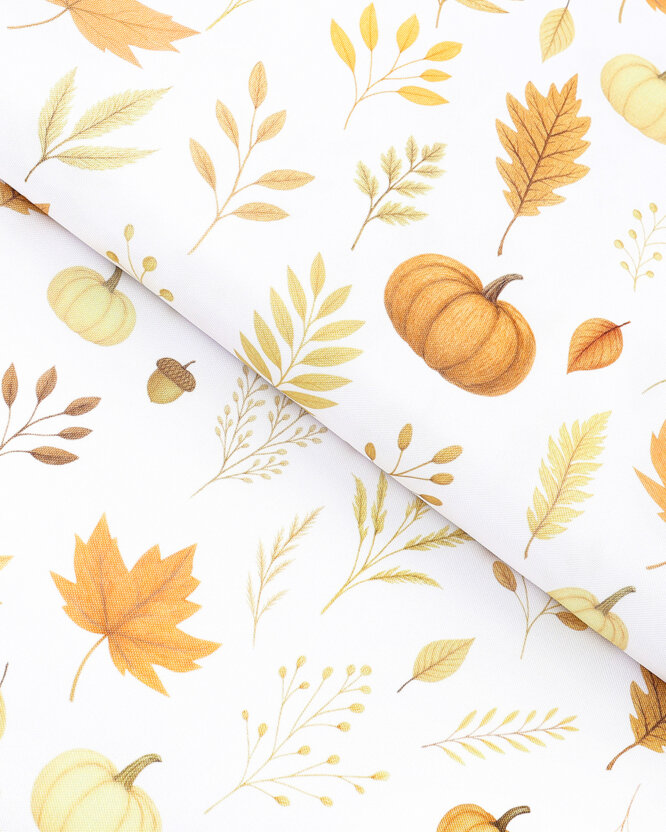 Teflonstoff für Tischdecken - Duft des Herbstes