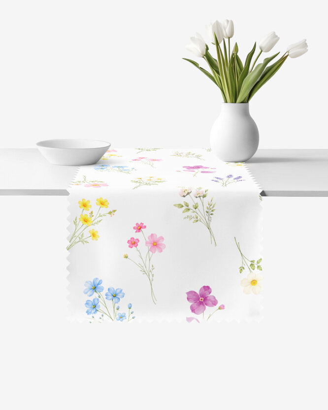 Teflon-Tischläufer - Blumengarten