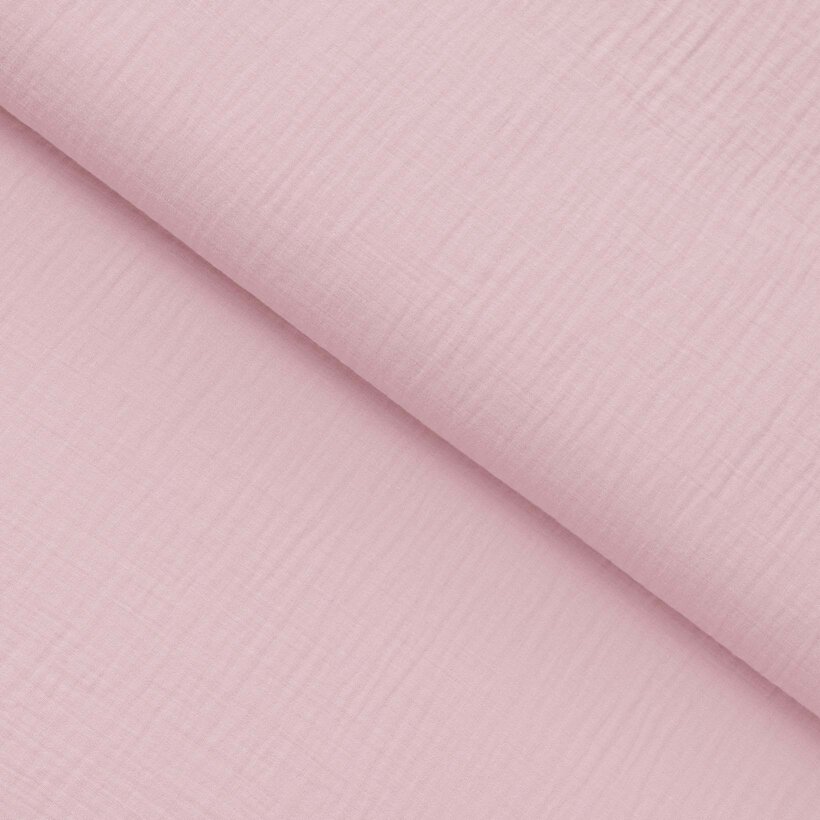 Musselinstoff – pastellrosa