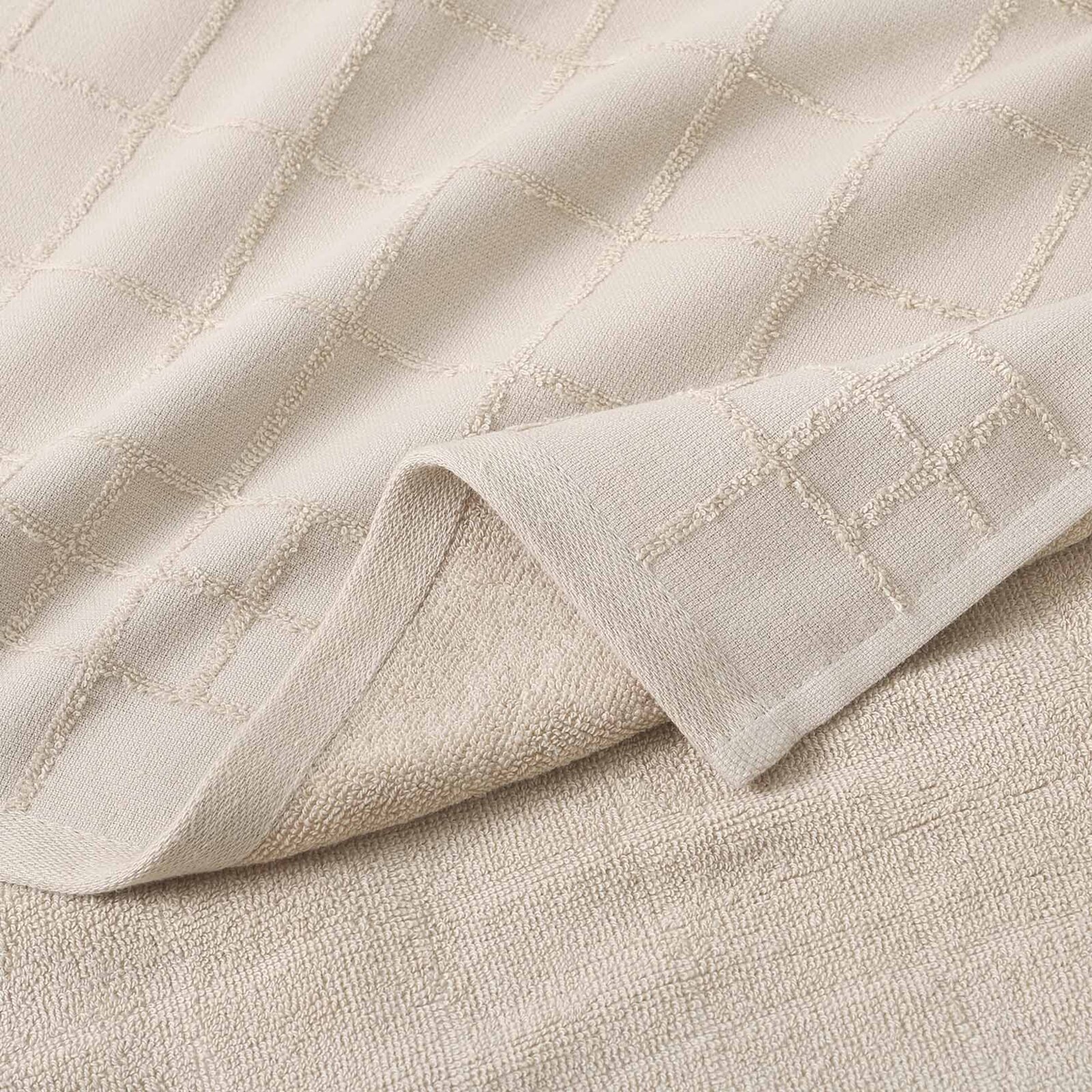 Küchen-Frottiertuch – beige