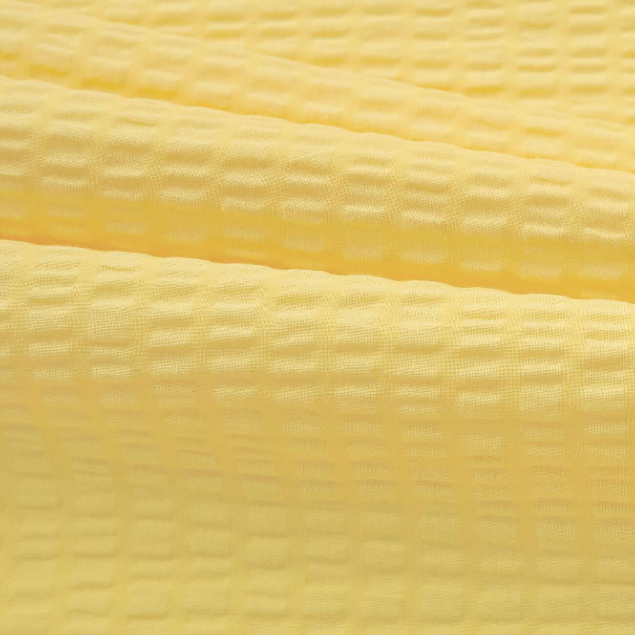 Seersucker Bettwäsche - gelb