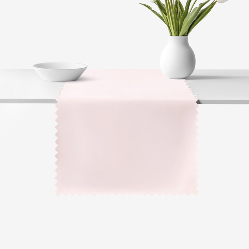 Teflon- Tischläufer - rosa