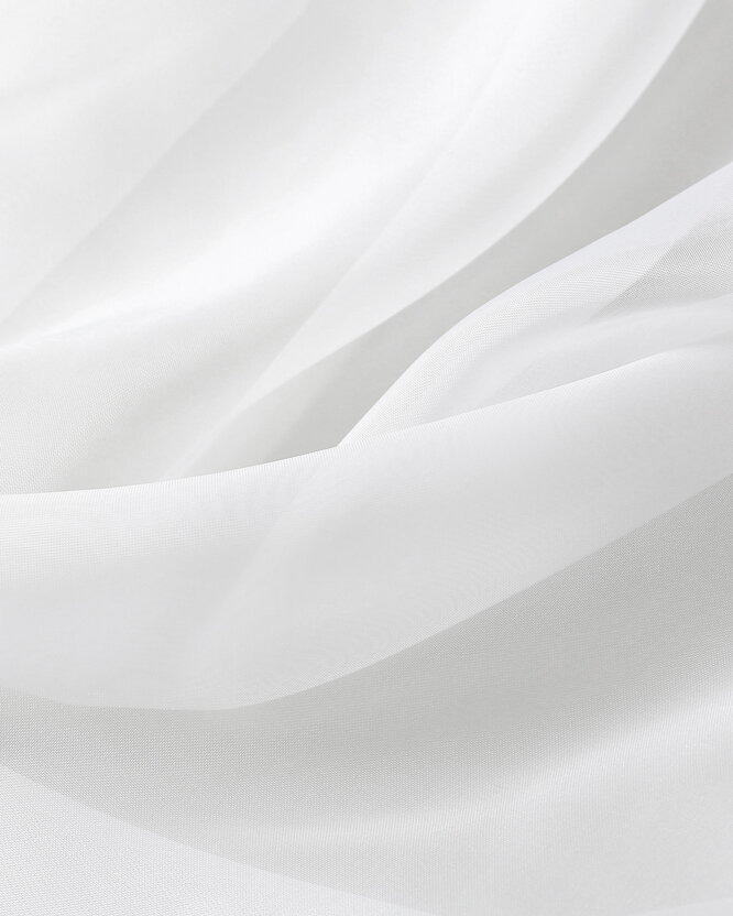 Glatter Voile – Weiß