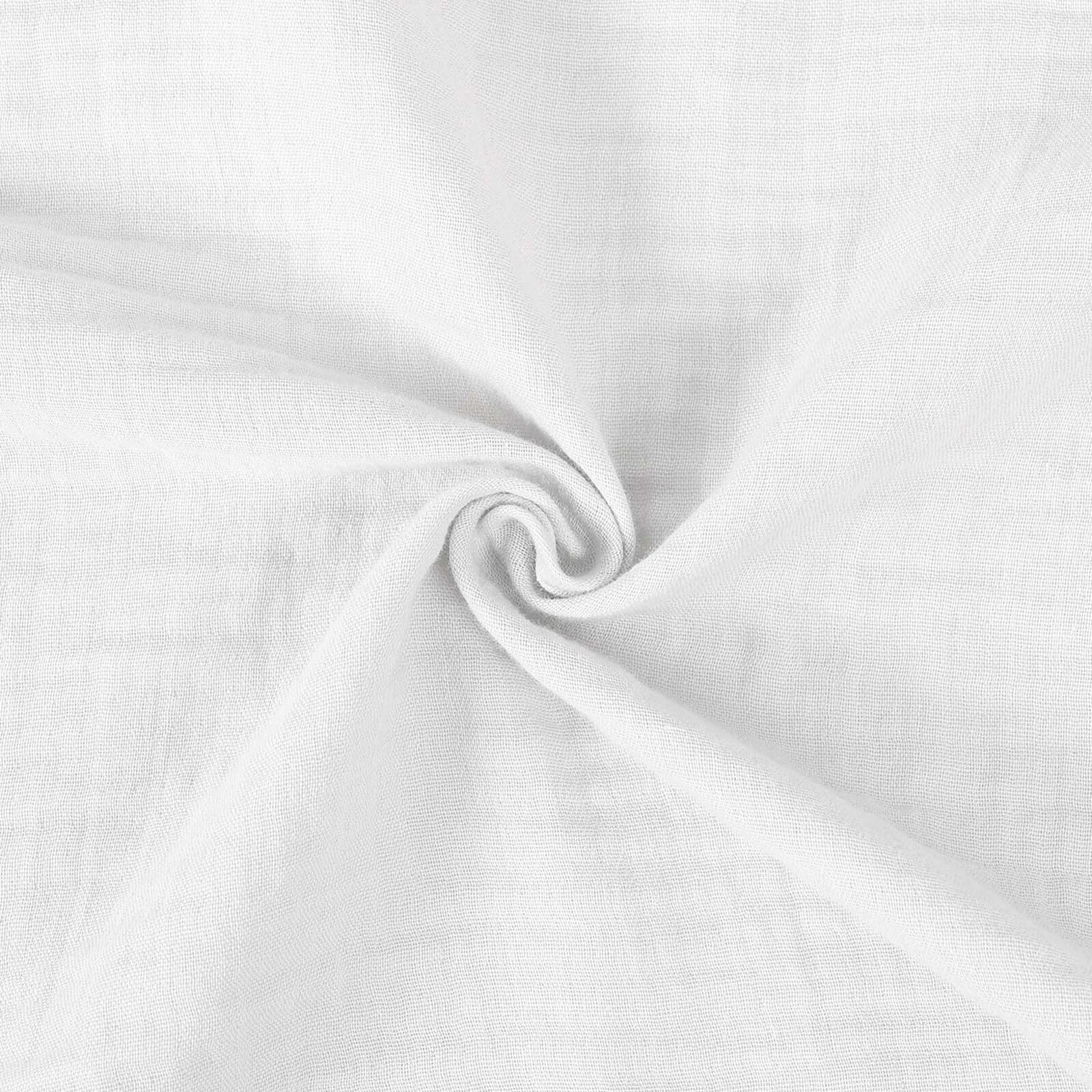 Musselinstoff – weiß
