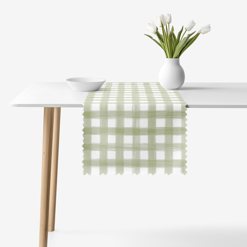 Teflon-Tischläufer - Landhauskaro