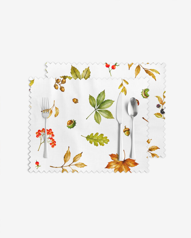 Tischset Teflon - Zauber des Herbstes - 2 Stück