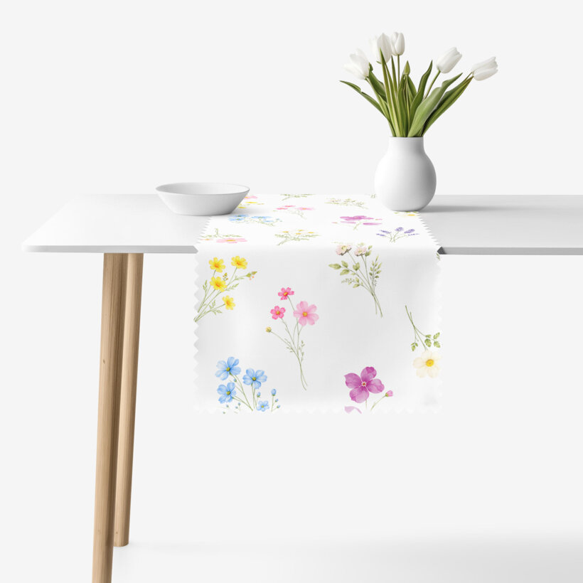 Teflon-Tischläufer - Blumengarten