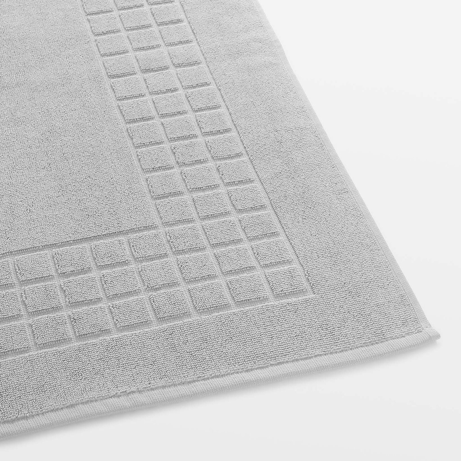 Frottier-Badematte Mozaika – grau