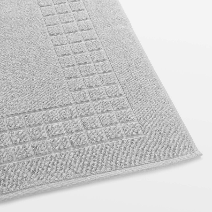 Frottier-Badematte Mozaika – grau