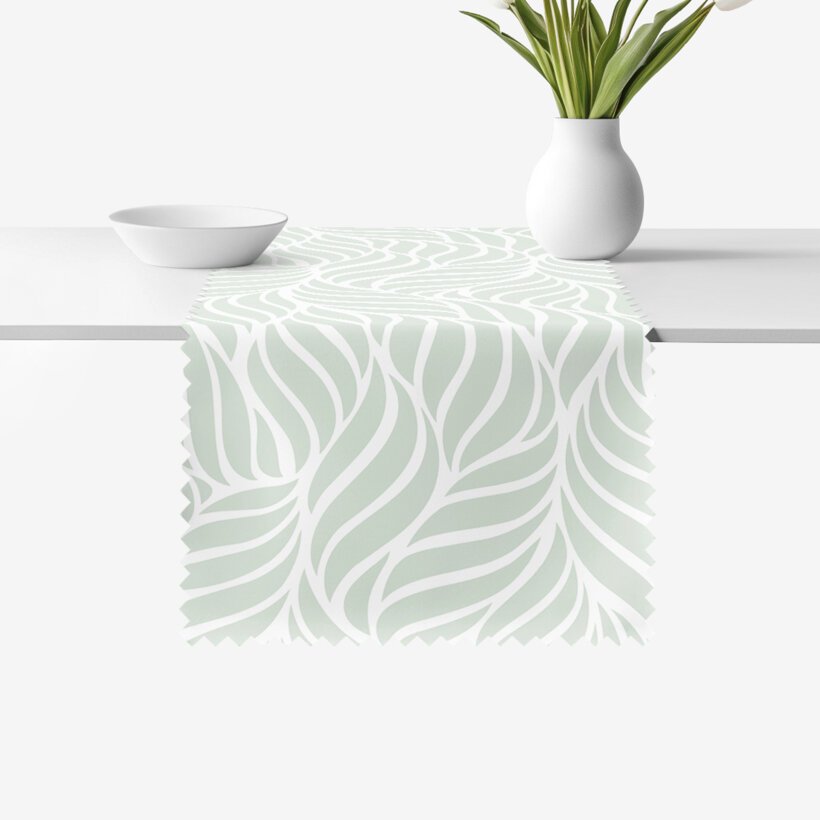 Teflon-Tischläufer - Salbeilinien