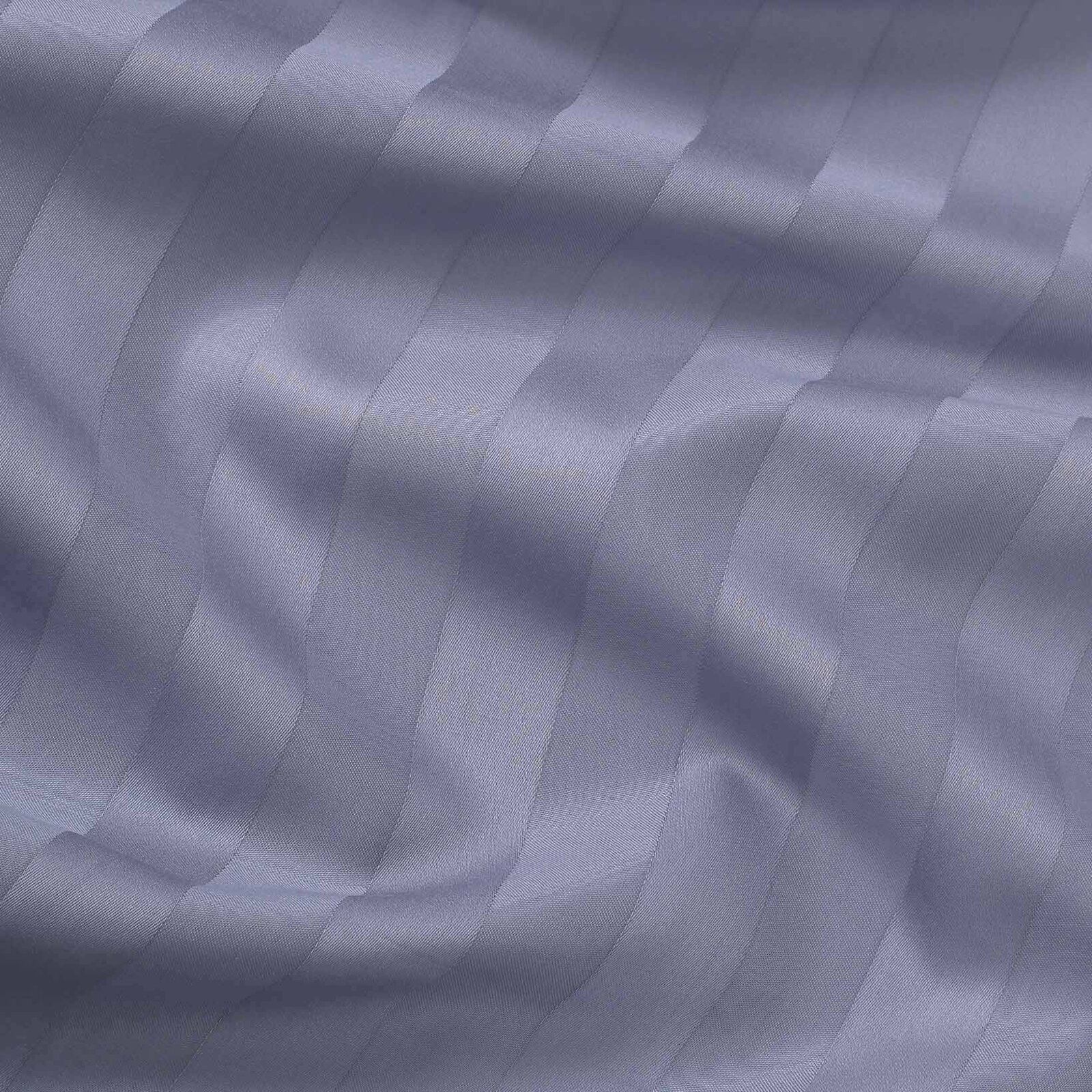 Damast - dunkelgraue Streifen mit Satin-Glanz