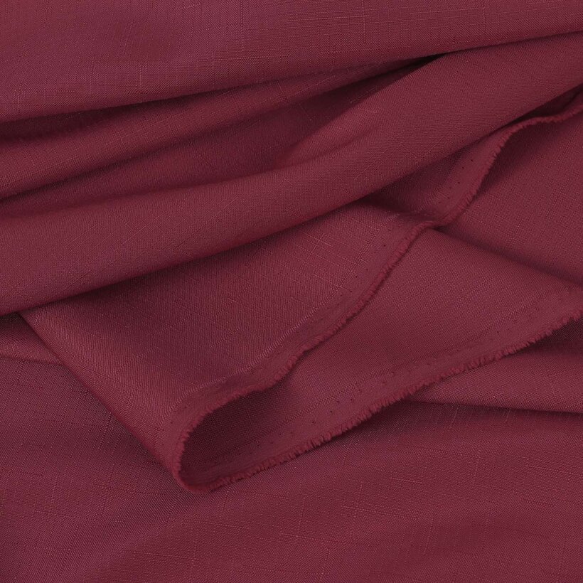 Teflonstoff für Tischdecken – bordeauxrot