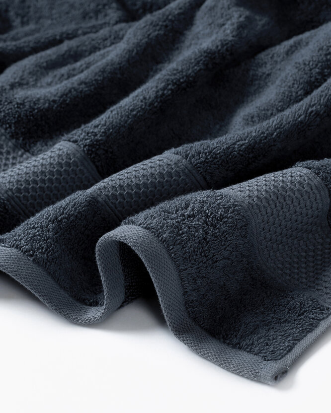 Bamboo Handtuch/Duschtücher Soft Lux - anthrazitblau