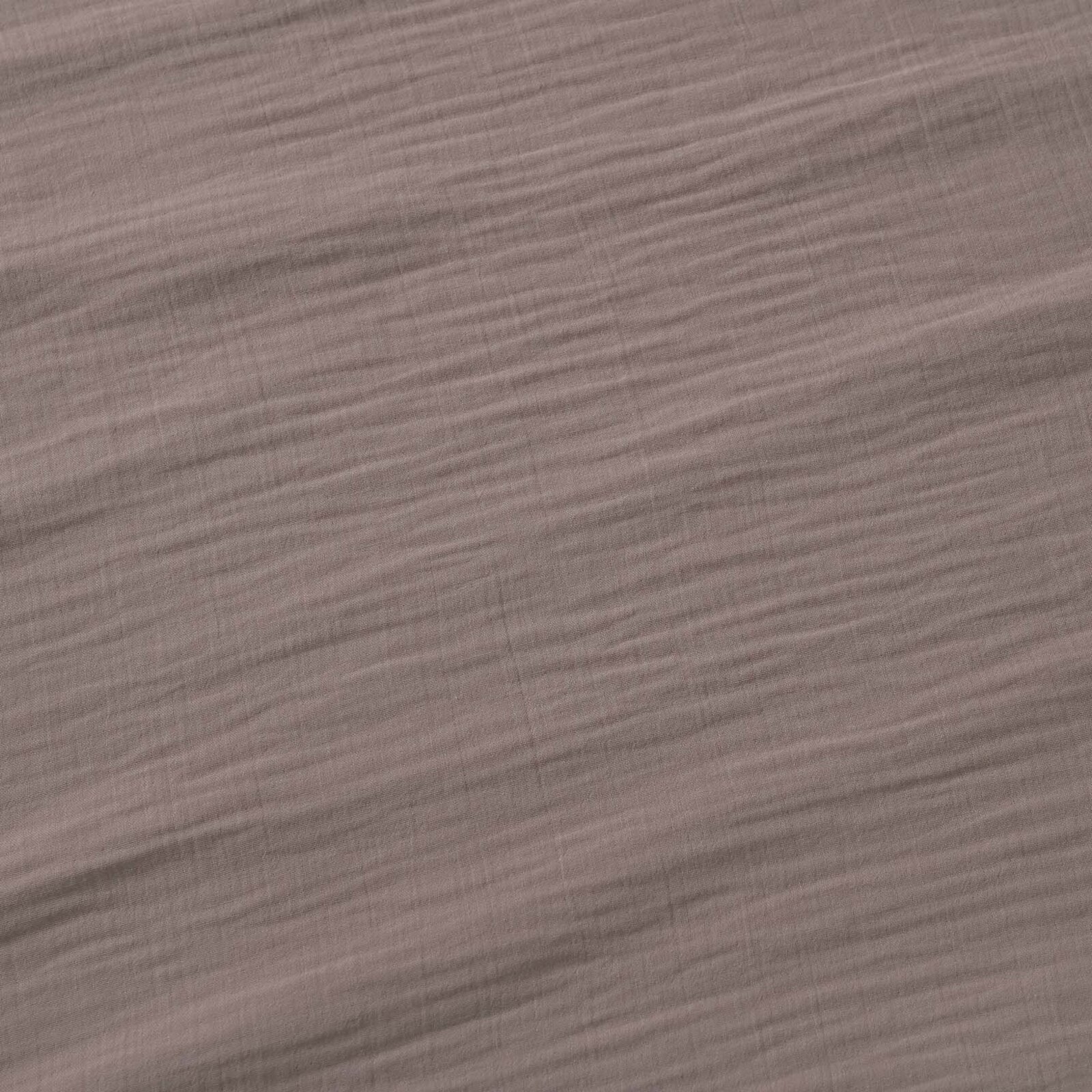 Musselinstoff – kaffeebraun