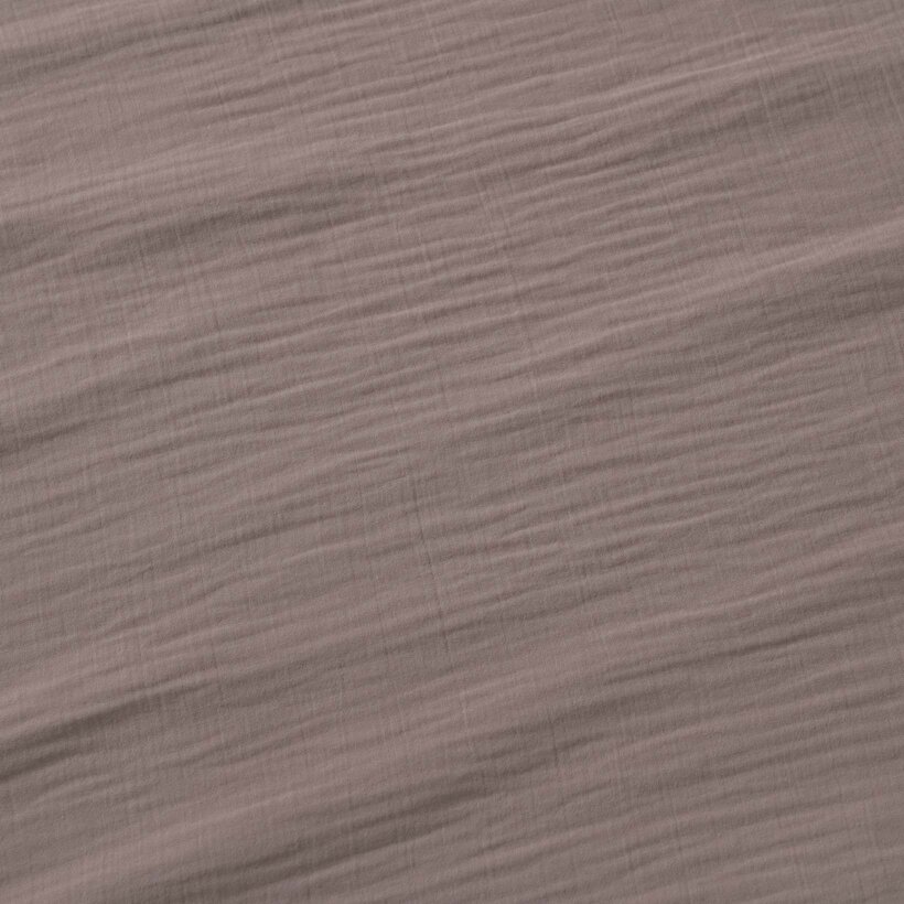 Musselinstoff – kaffeebraun