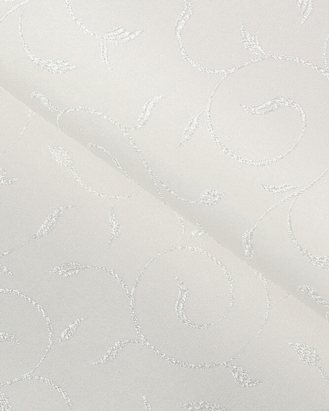 Teflonstoff für Tischdecken – creme mit großen Ornamenten