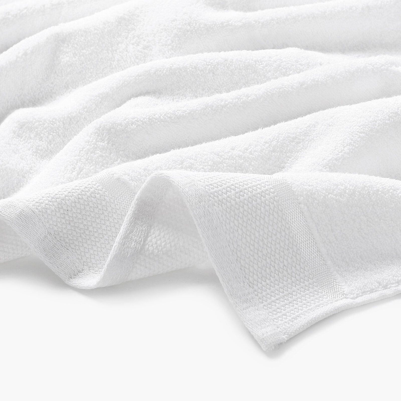 Frottierhandtuch/Duschtuch Soft - wieß