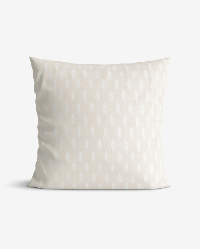 Weihnachtskissenbezug Natura - Ästchen auf natürlicher