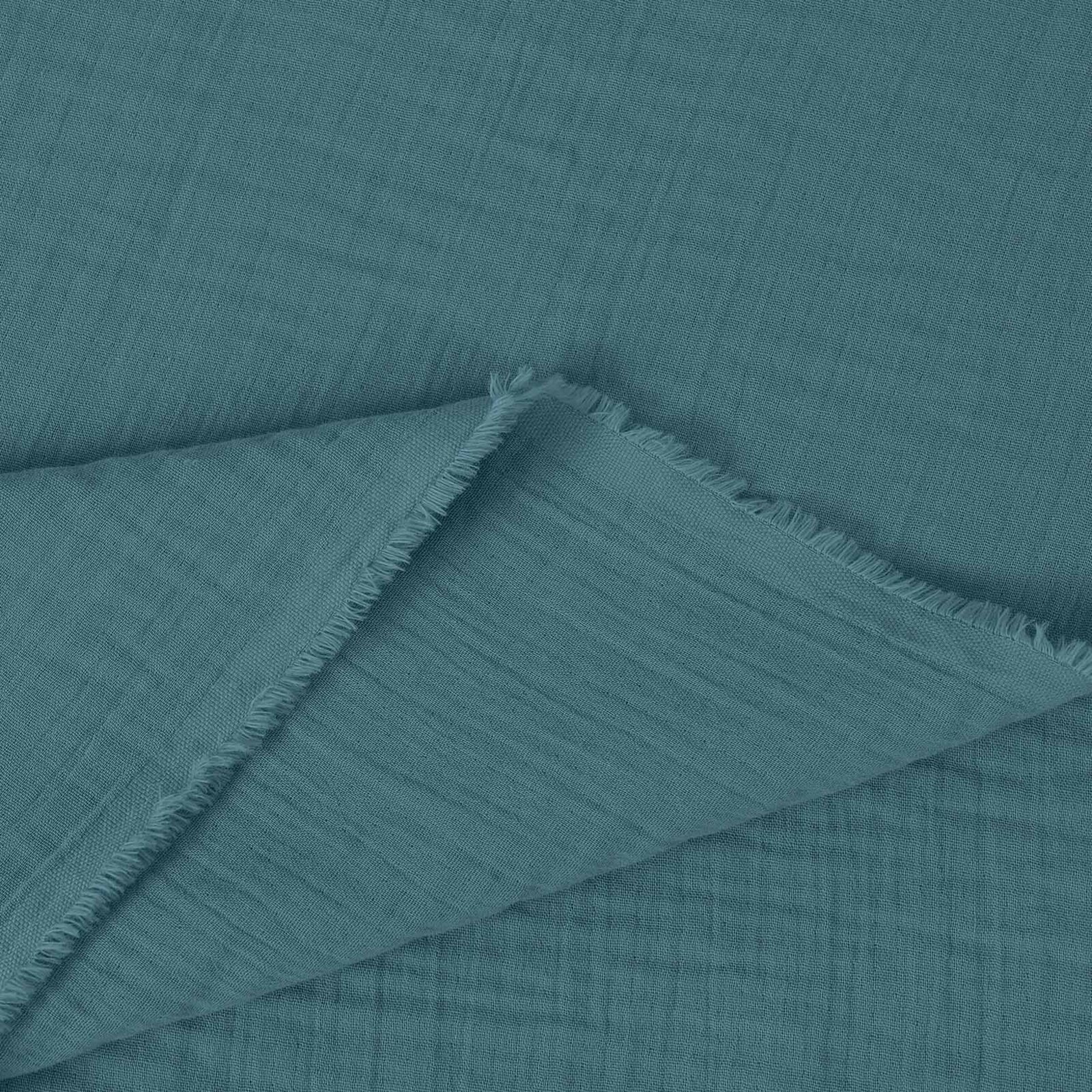 Musselinstoff – petrol