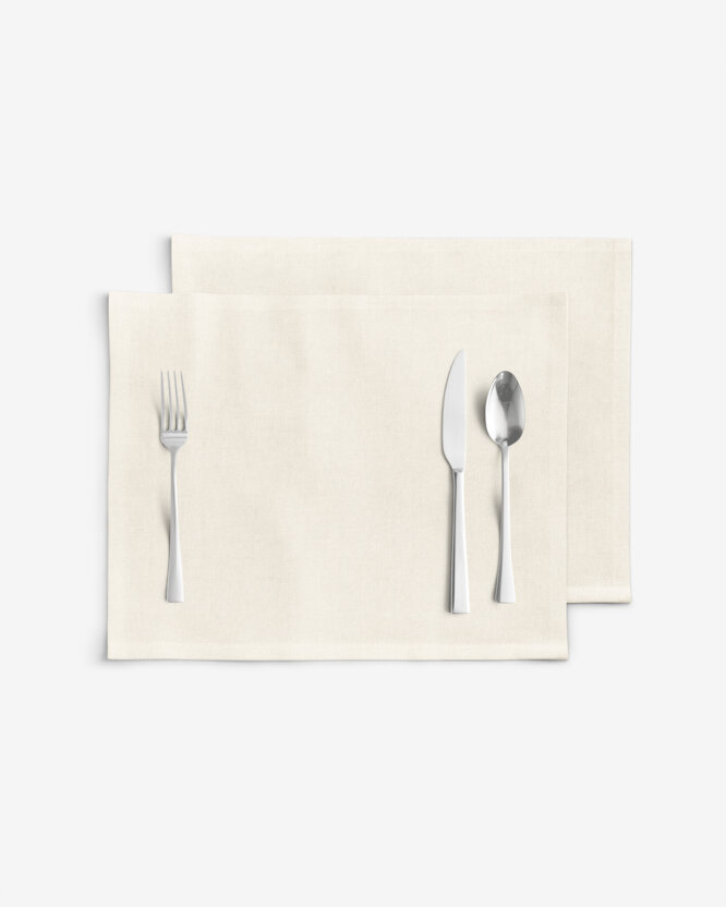 Tischset Malaga - creme - Set 2 Stück