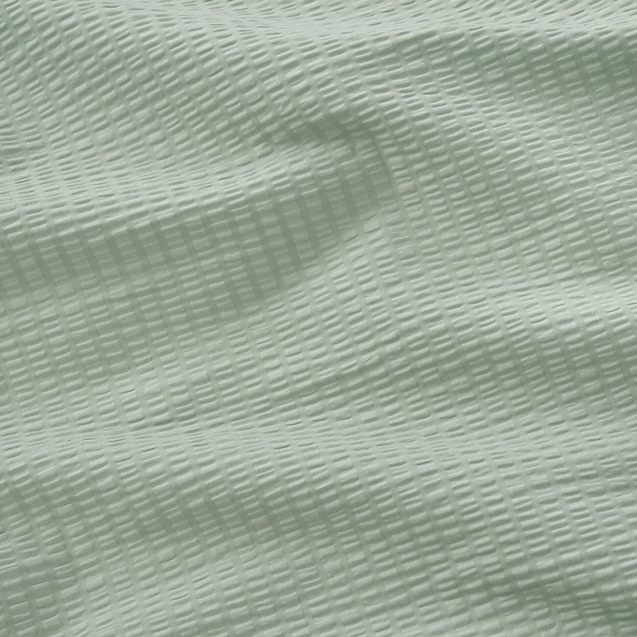 Seersucker - salbeigrün