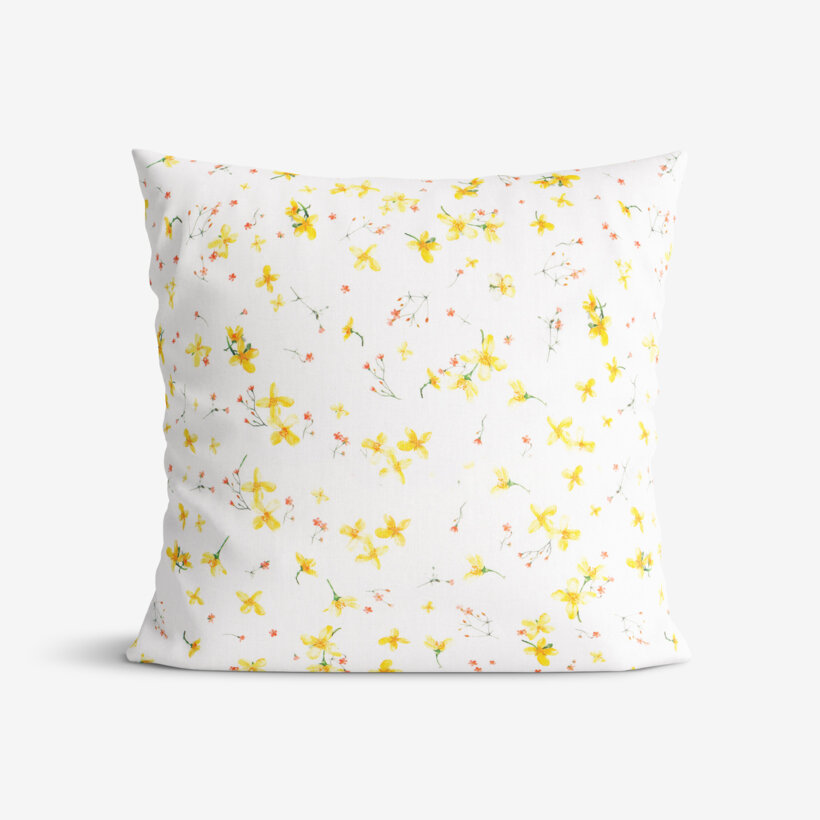 Dekorativer Kissenbezug Valencia - Blüten der Narzissen