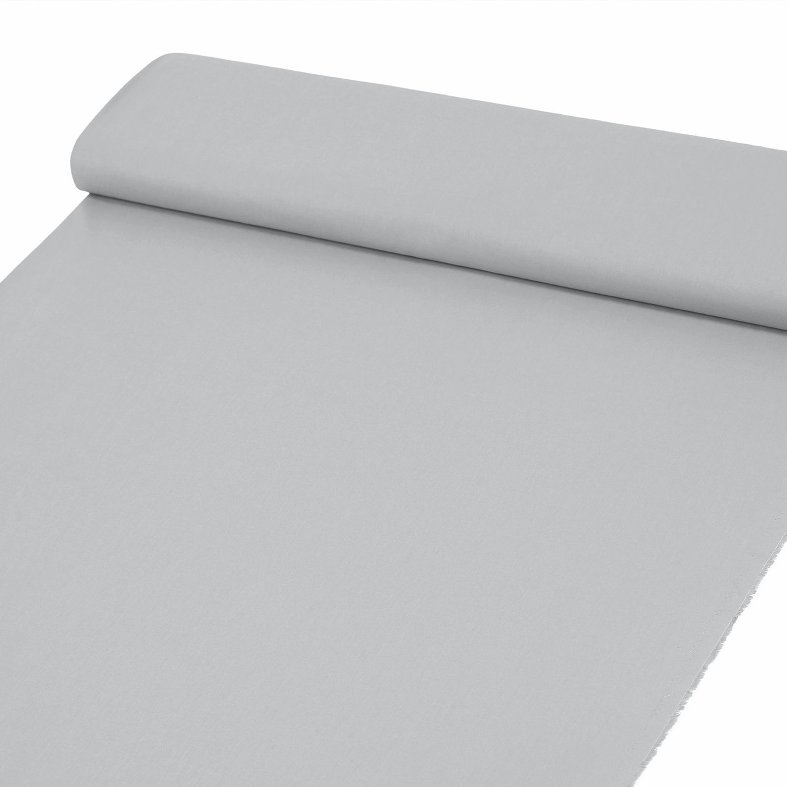 Baumwollstoff einfarbig  Suzy - grau