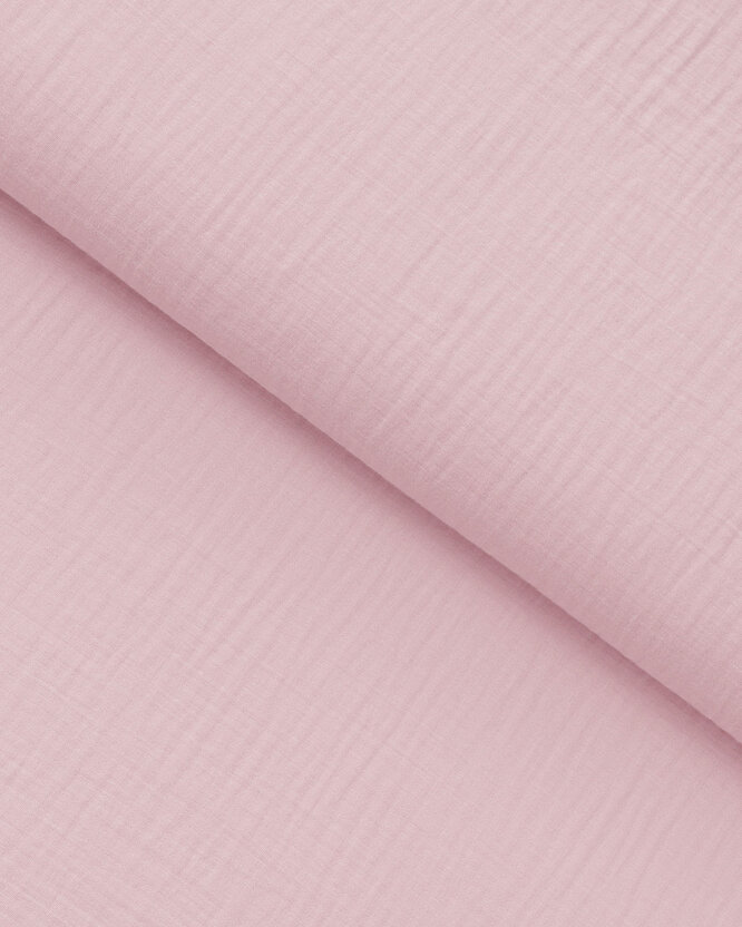 Musselinstoff – pastellrosa