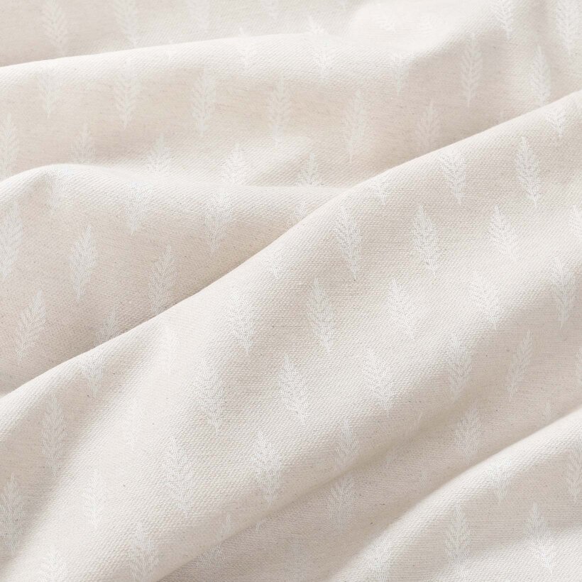 Weihnachtliche eckige Tischdecke Natura - Ästchen auf natürlicher