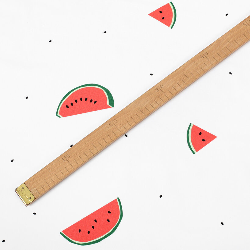 Baumwollstoff - Melone