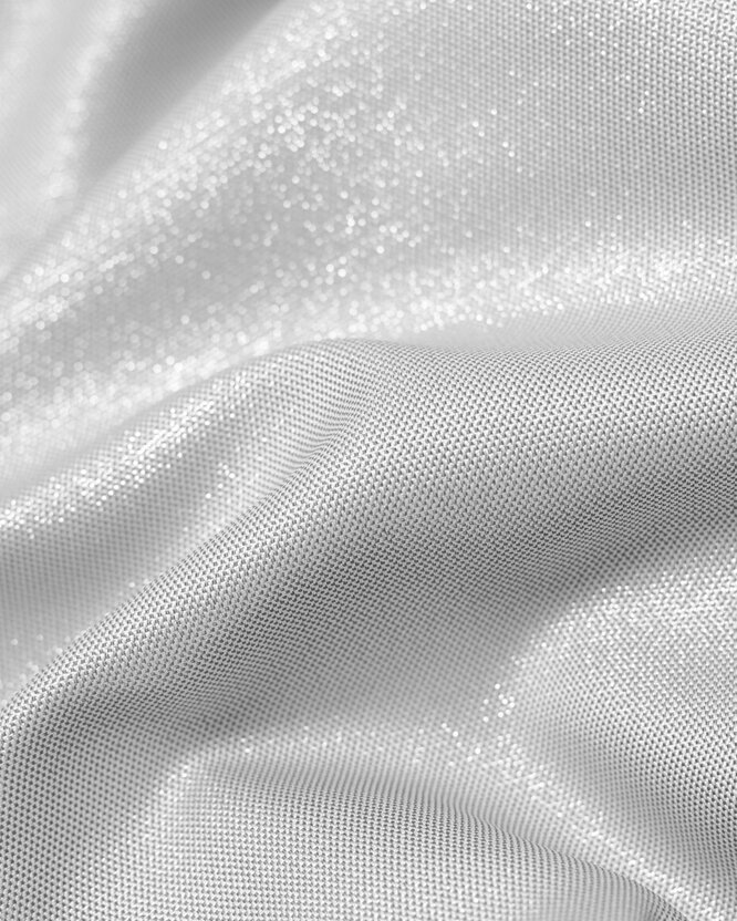 Exklusives Weihnachtstischset - silberfarben mit Glitzereffekt - Set 2 Stücke