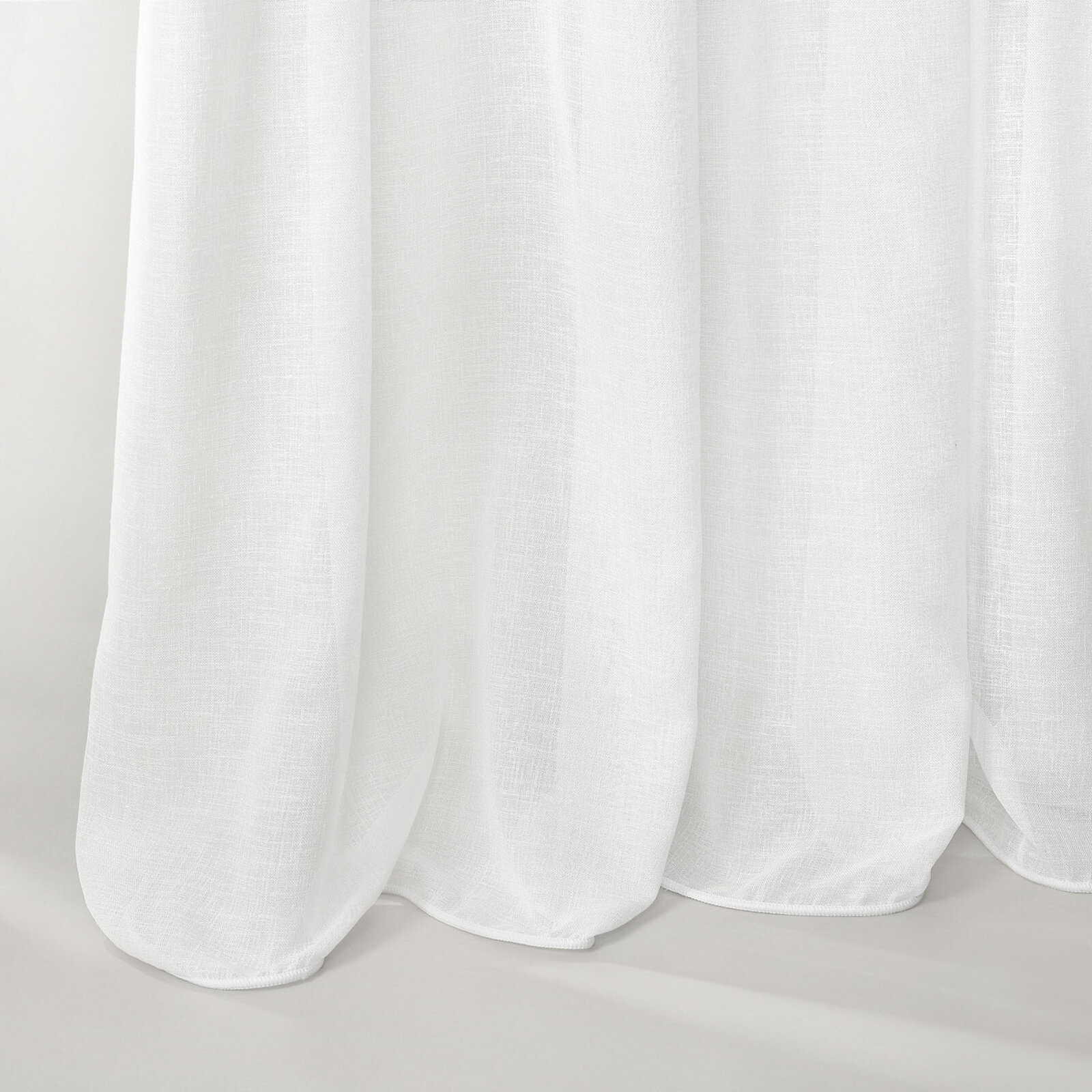 Voile – Rustikales Weiß