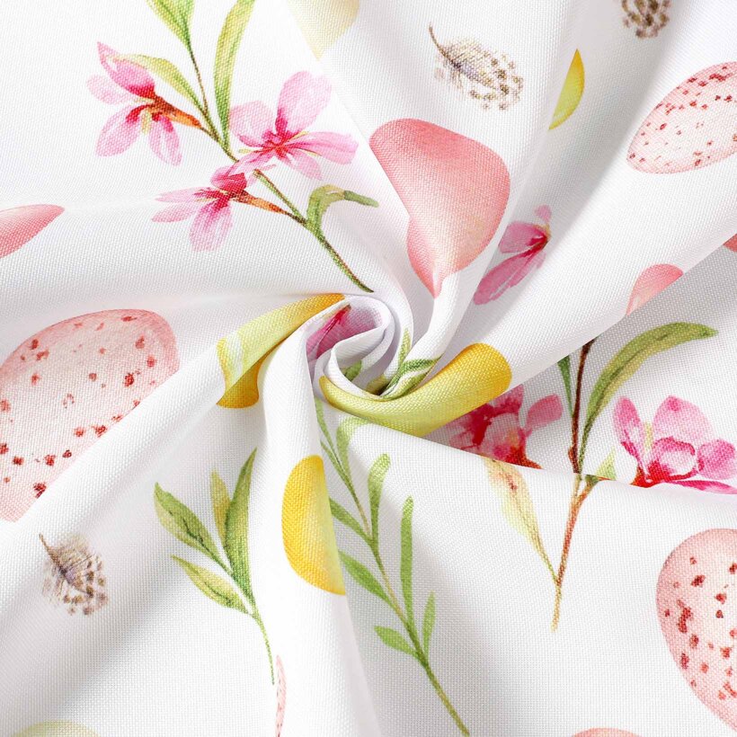 Ostern Tischsets Teflon - Ostereier mit Blumen - 2 Stück