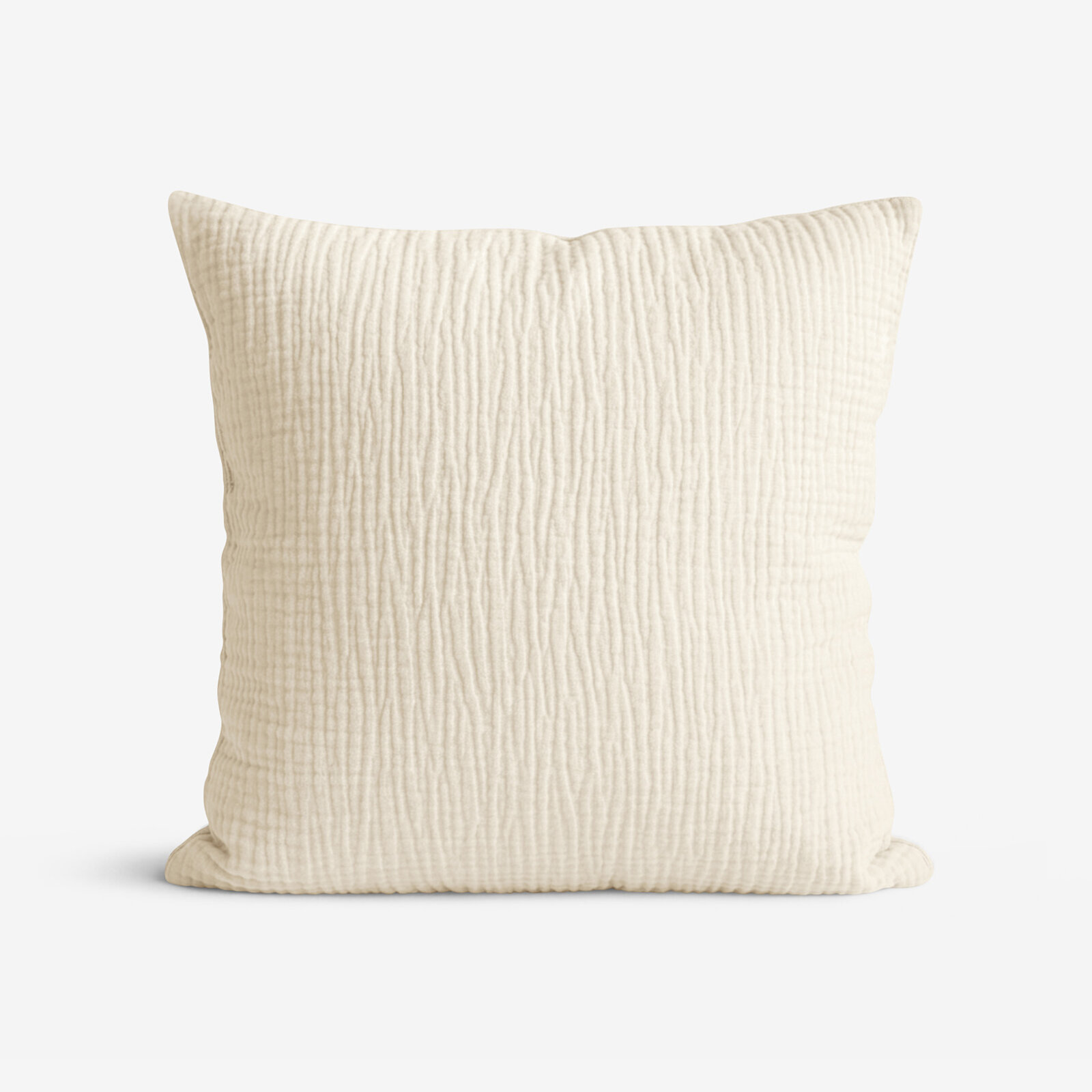 Musselin-Kissenbezug – creme