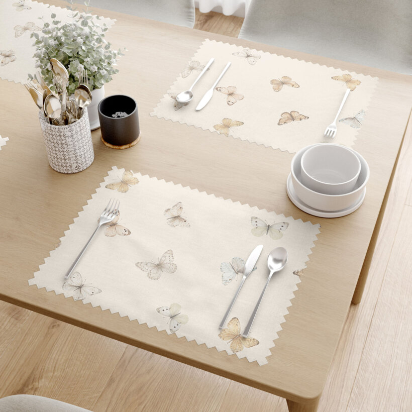 Teflon-Tischset - Schmetterlinge - 2 Stück