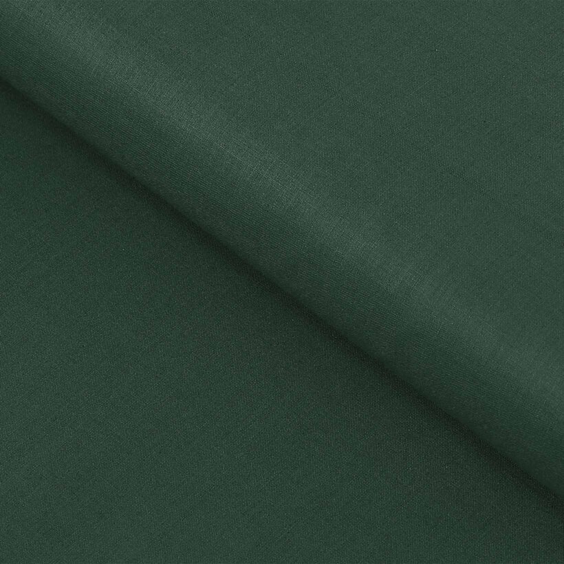 Baumwollstoff einfarbig Suzy - dunkelgrün
