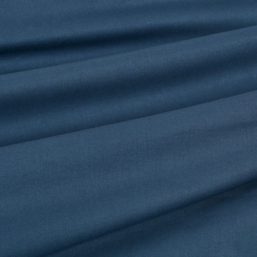 Bettwäsche aus Baumwolle - Marineblau