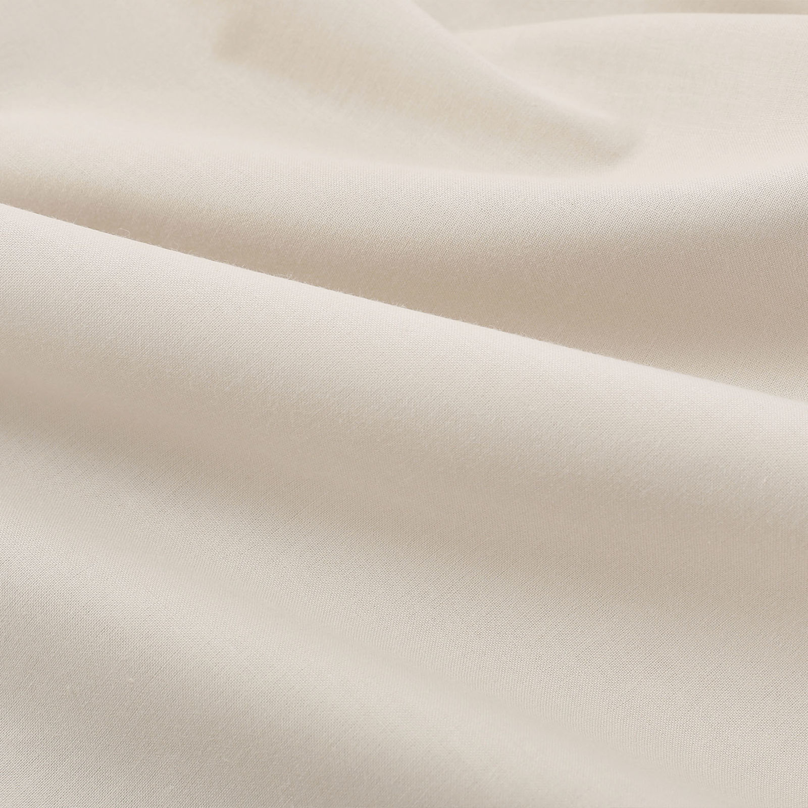 Eckige Tischdecke 100% Baumwolle - latte